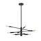 Z-Lite Ascension 10 Light Chandelier, Matte Black 737-10MB - alternate 5